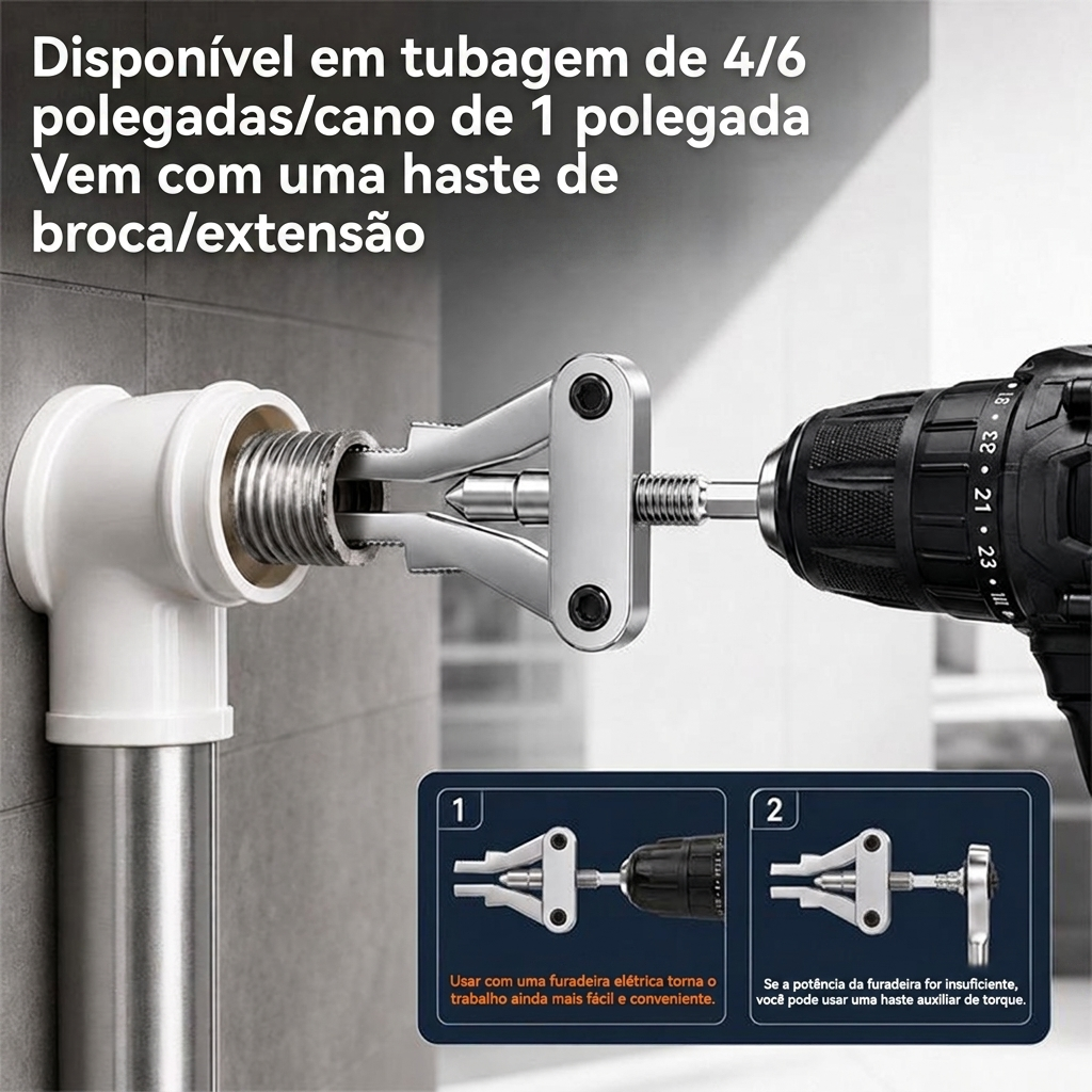 Extrator Universal para Tubos